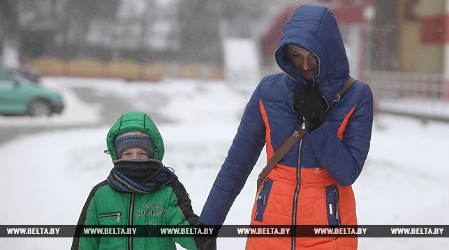 У чацвер у Беларусі месцамі чакаецца да 14 градусаў марозу