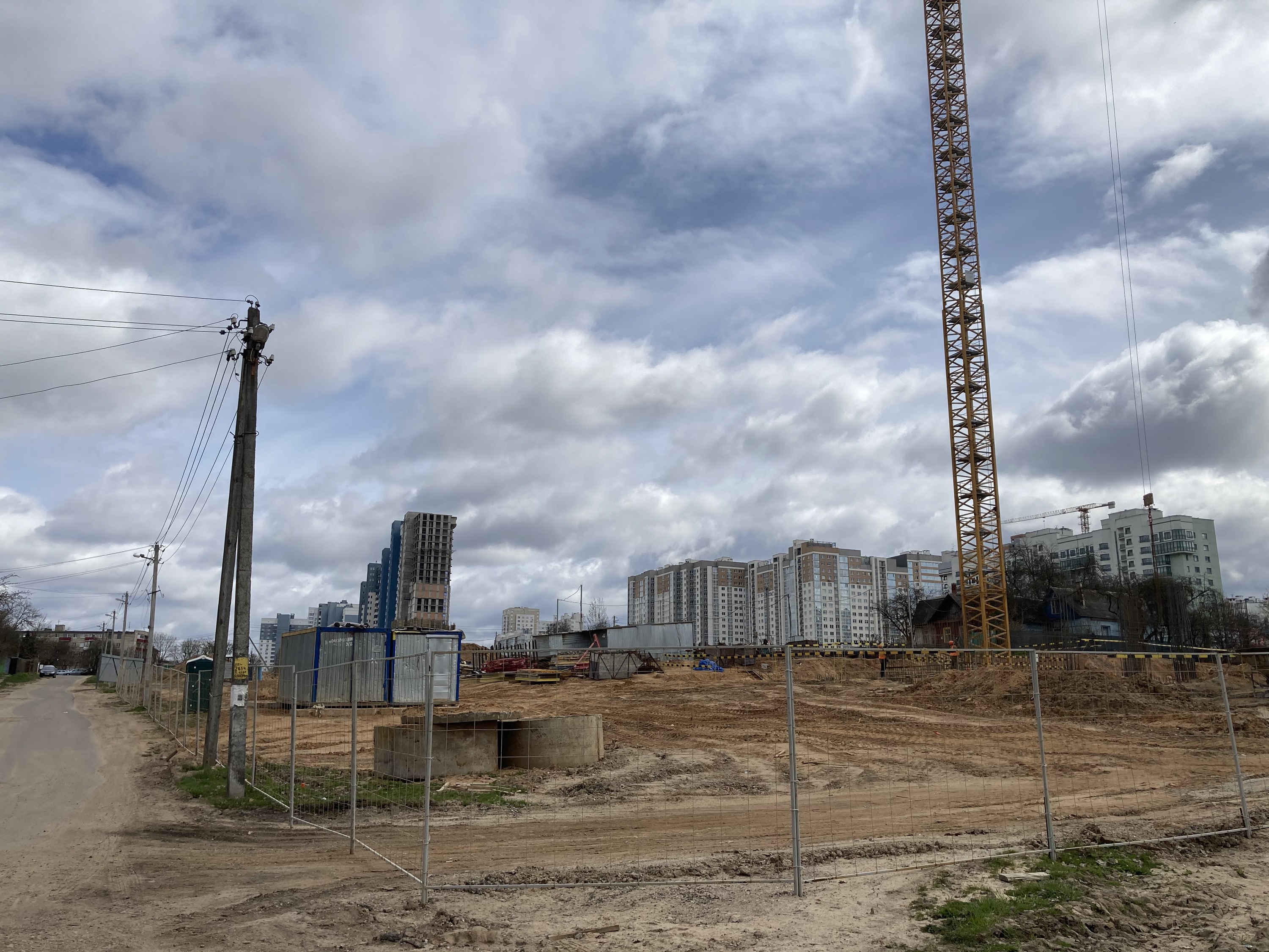 Тэрыторыю вакол ізалятара на Акрэсціна забудуюць новымі дамамі