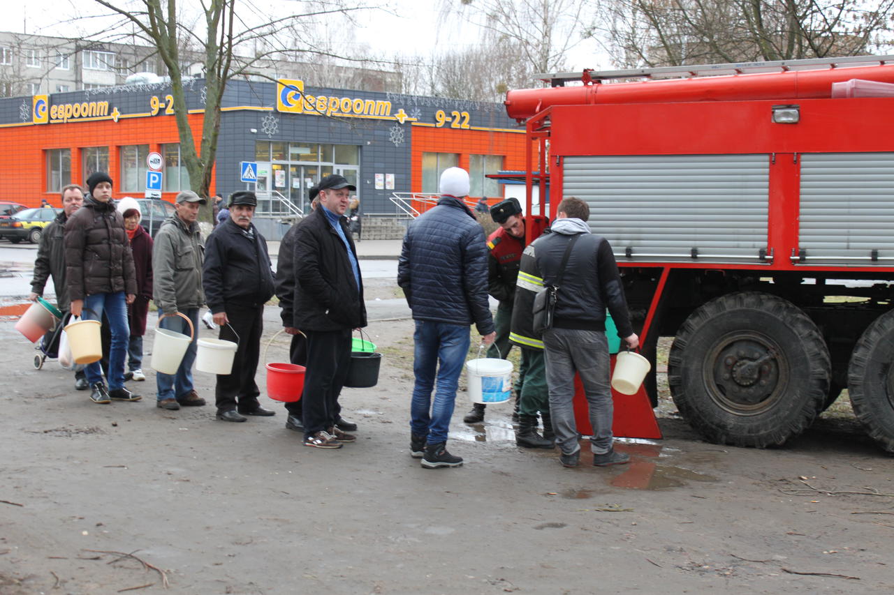 У Рэчыцы аднавілі падачу цяпла і вады