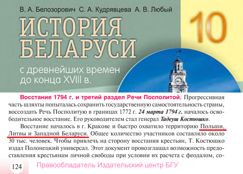 “Не России выбирать героев для Беларуси”: байнет горит из-за коммента о Костюшко