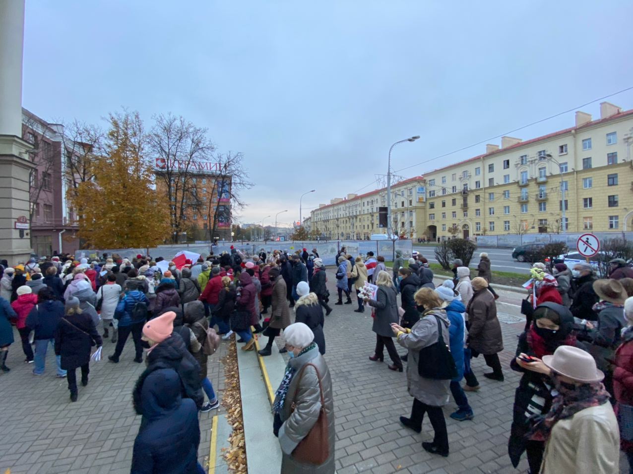 У Мінску прайшоў Марш пенсіянераў (фота, відэа)