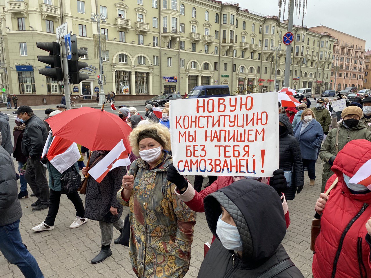 У Мінску прайшоў Марш пенсіянераў (фота, відэа)