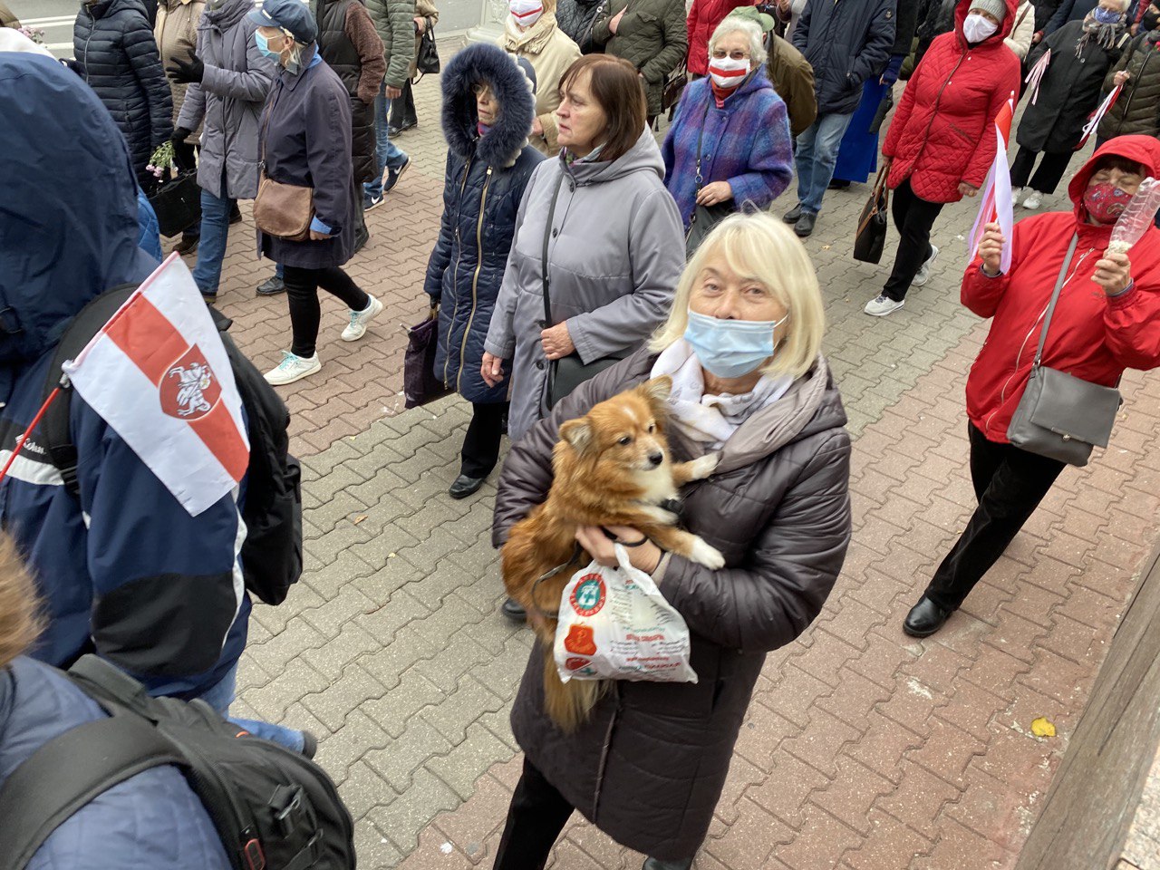 У Мінску прайшоў Марш пенсіянераў (фота, відэа)