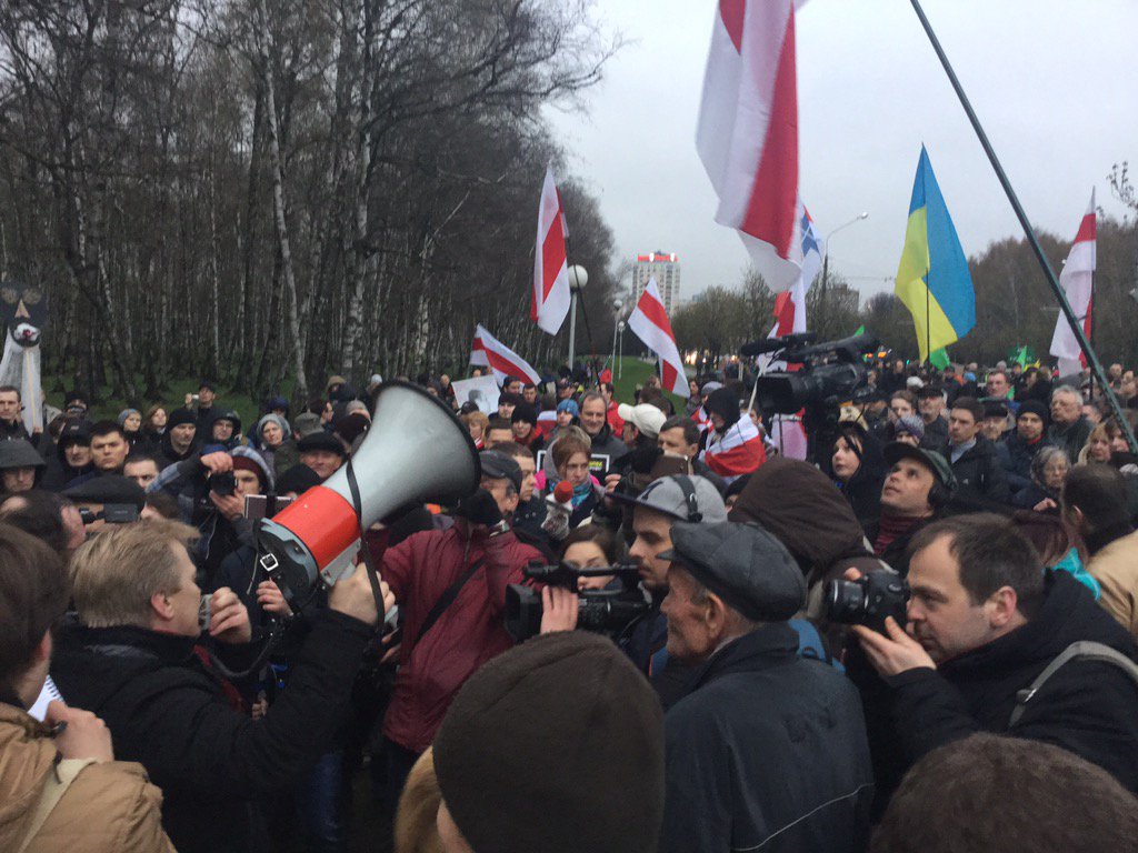 У "Чарнобыльскім шляху" ў Мінску паўдзельнічала тысяча чалавек