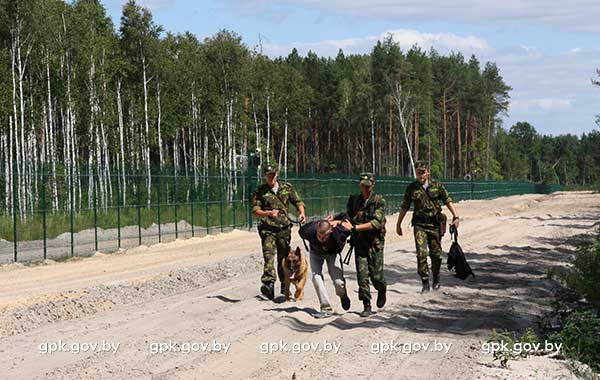 Жыхар Мінска спрабаваў збегчы ў Латвію