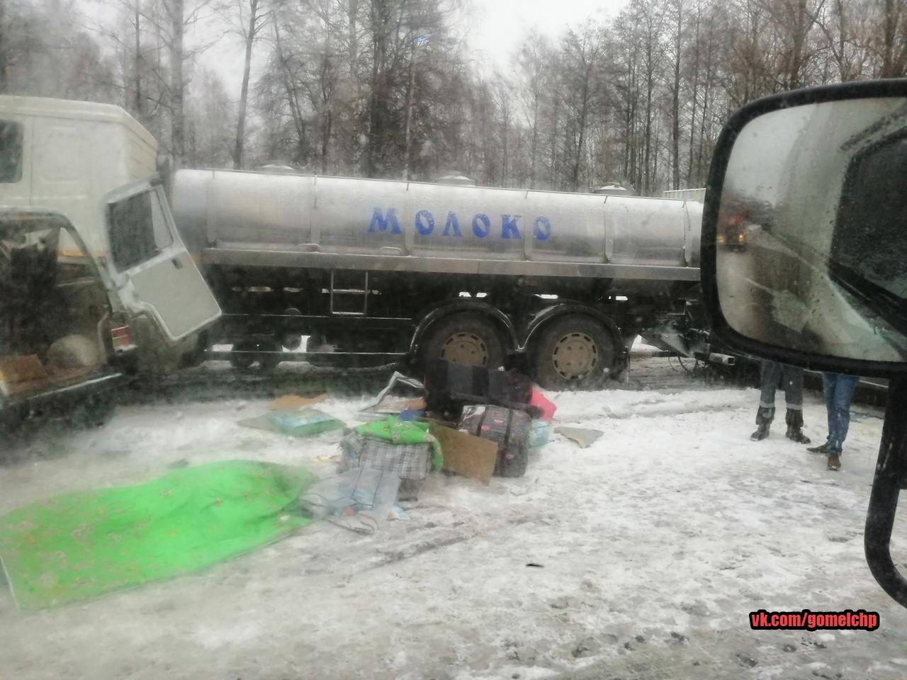 У ДТЗ з удзелам малакавоза і мікрааўтобуса загінулі 5 жанчын