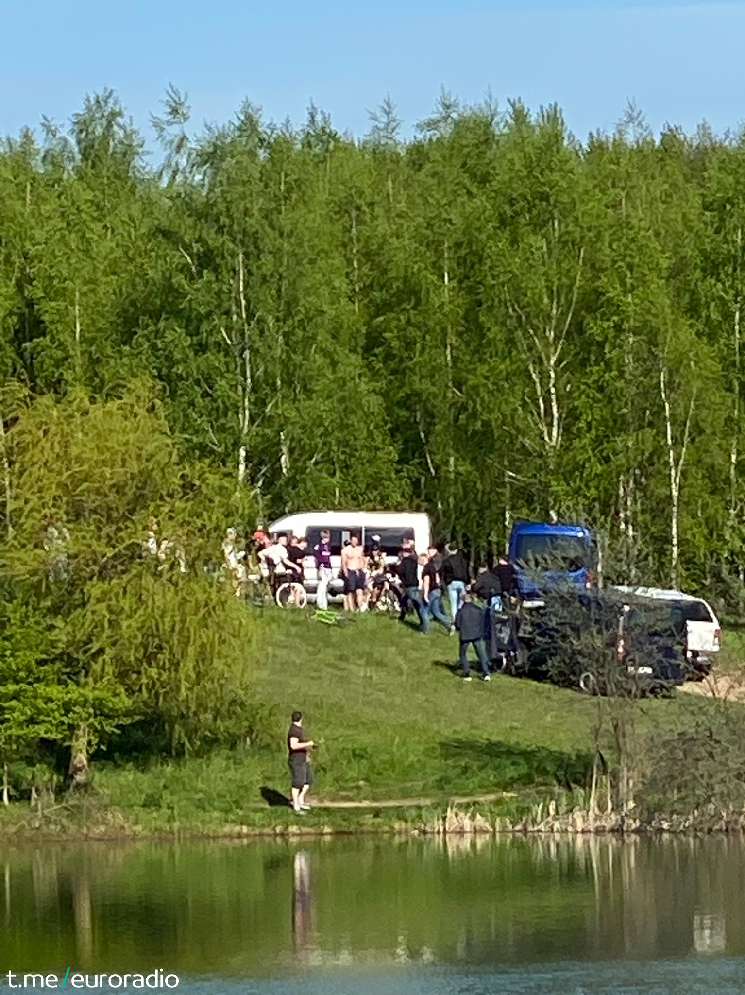 У Мінску АМАП забраў не менш за 10 раварыстаў, якія ўдзельнічалі ў гонцы