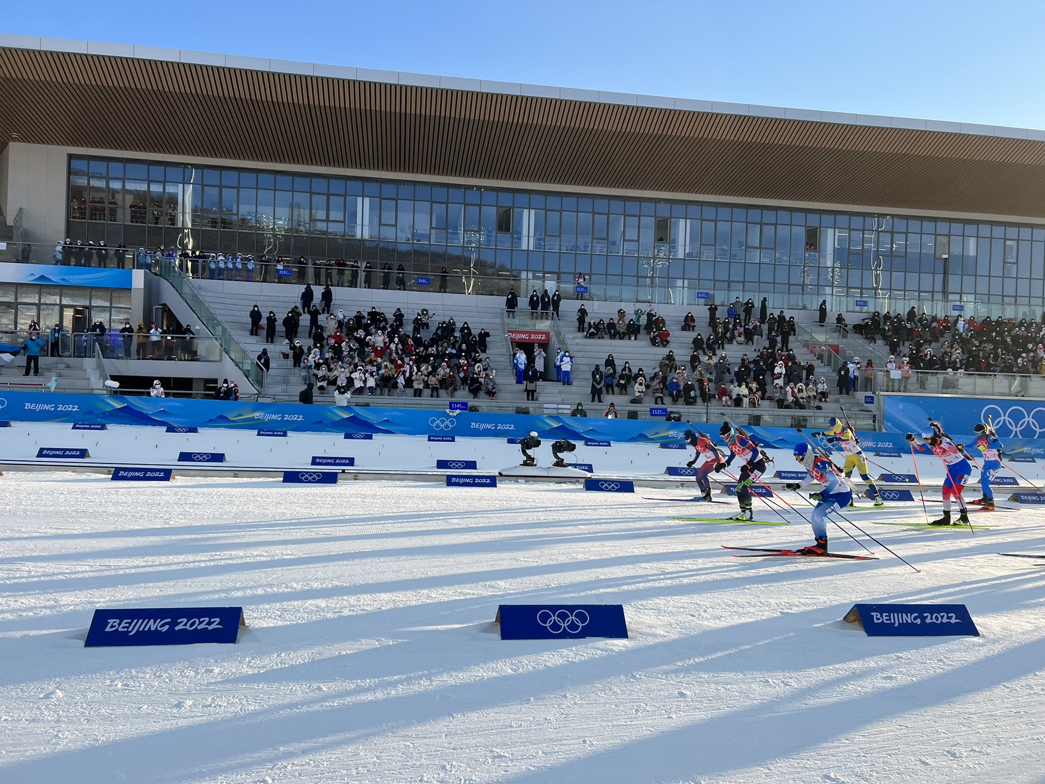 Беларускія біятланісты ў змяшанай эстафеце на Алімпіядзе былі шостымі