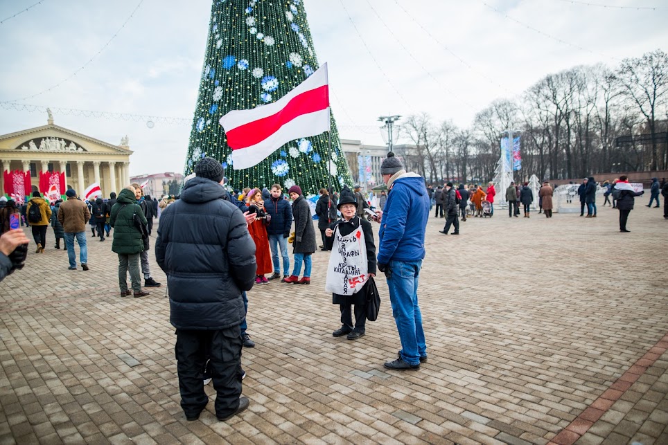 У Мінску затрымлівалі Ніну Багінскую, якая якраз адзначала 75-годдзе