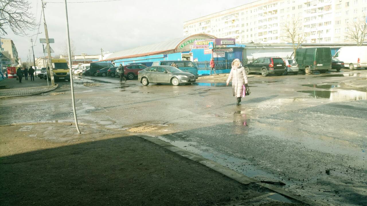 Палачане скардзяцца на невыносны стан дарог, дзе “па дакументах асфальт”