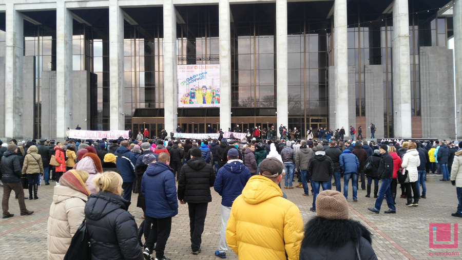 У Мінску прайшла несанкцыянаваная акцыя ў падтрымку ІП (фота)