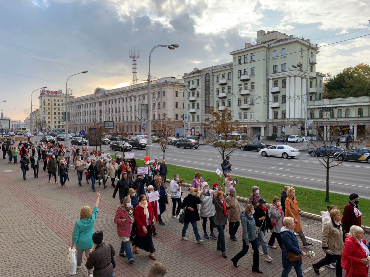 У Мінску прайшоў Марш пенсіянераў