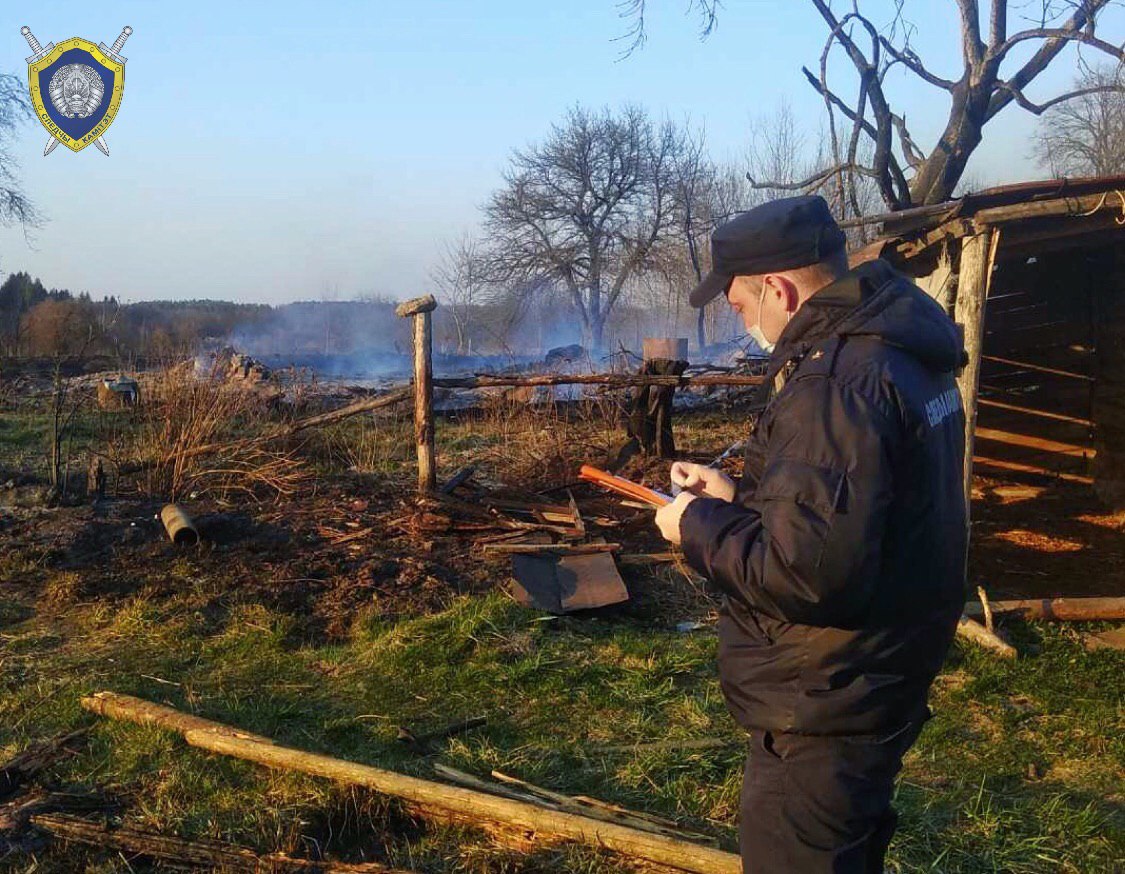 У Гродзенскай вобласці амаль цалкам згарэла вёска