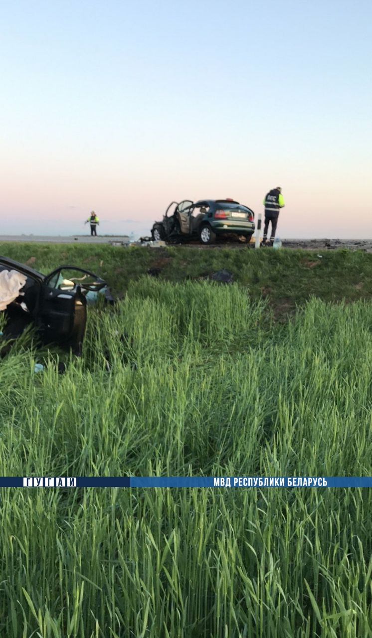 У Пухавіцкім раёне сутыкнуліся Rover і Citroën, загінулі тры чалавекі