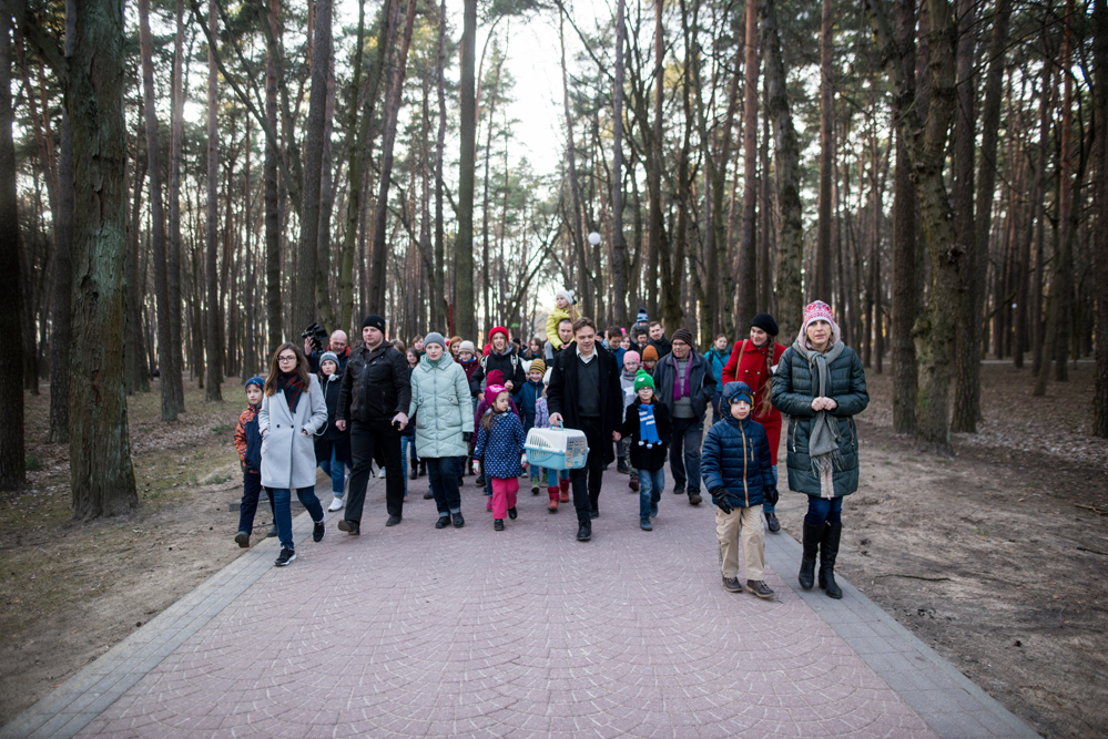 З лядоўні ў дзікую прыроду: у Мінску выпусцілі кажаноў (фота)