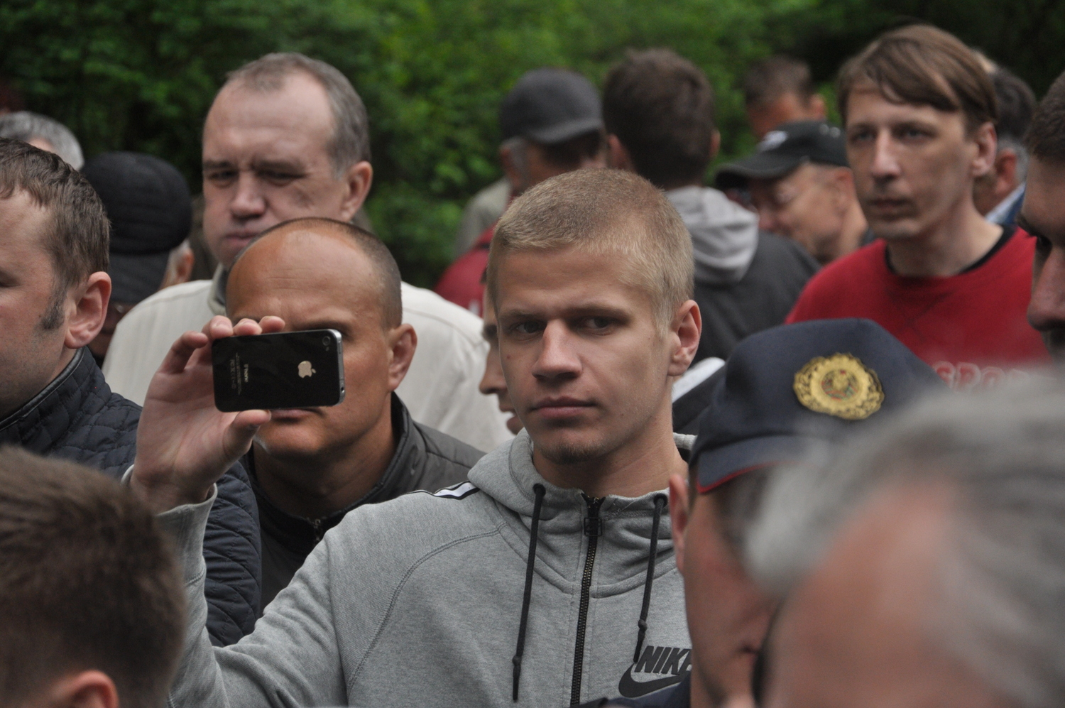 На Нацыянальны кангрэс прыйшло тры сотні чалавек. Ён працягваўся 53 хвіліны