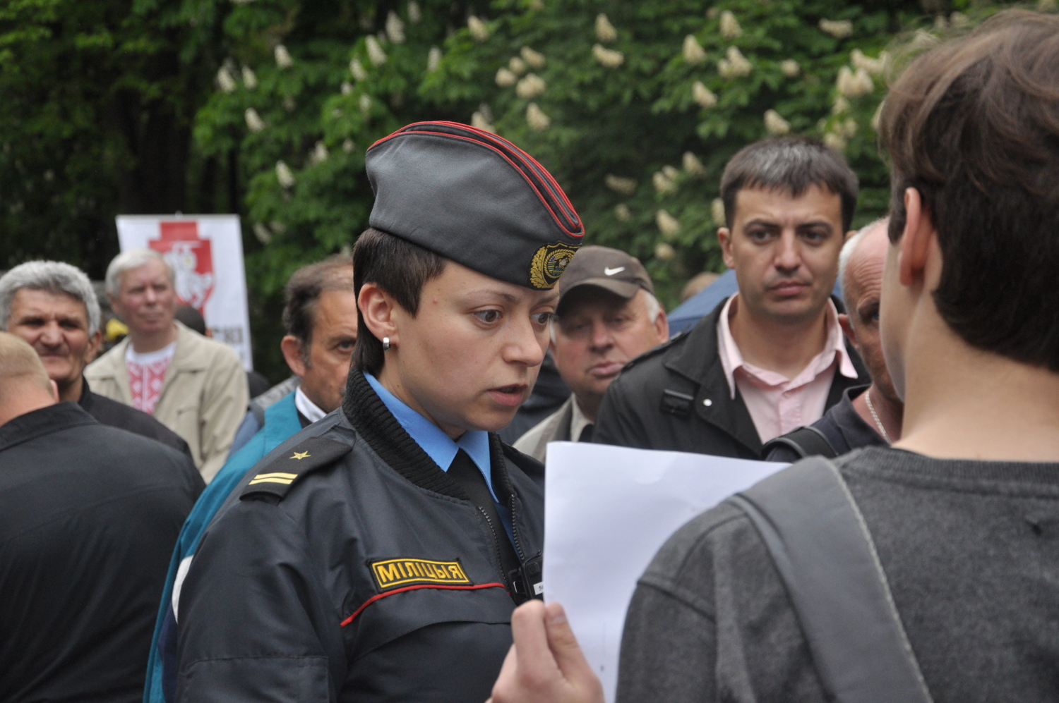 На Нацыянальны кангрэс прыйшло тры сотні чалавек. Ён працягваўся 53 хвіліны