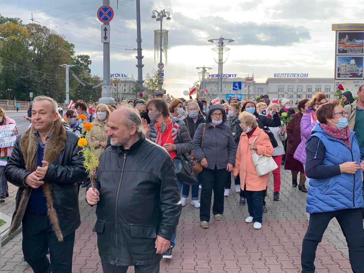 У Мінску прайшоў Марш пенсіянераў