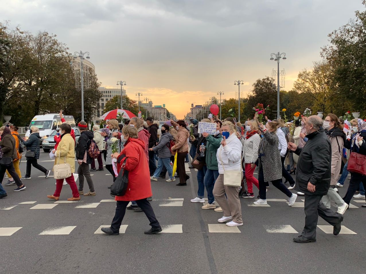 У Мінску прайшоў Марш пенсіянераў