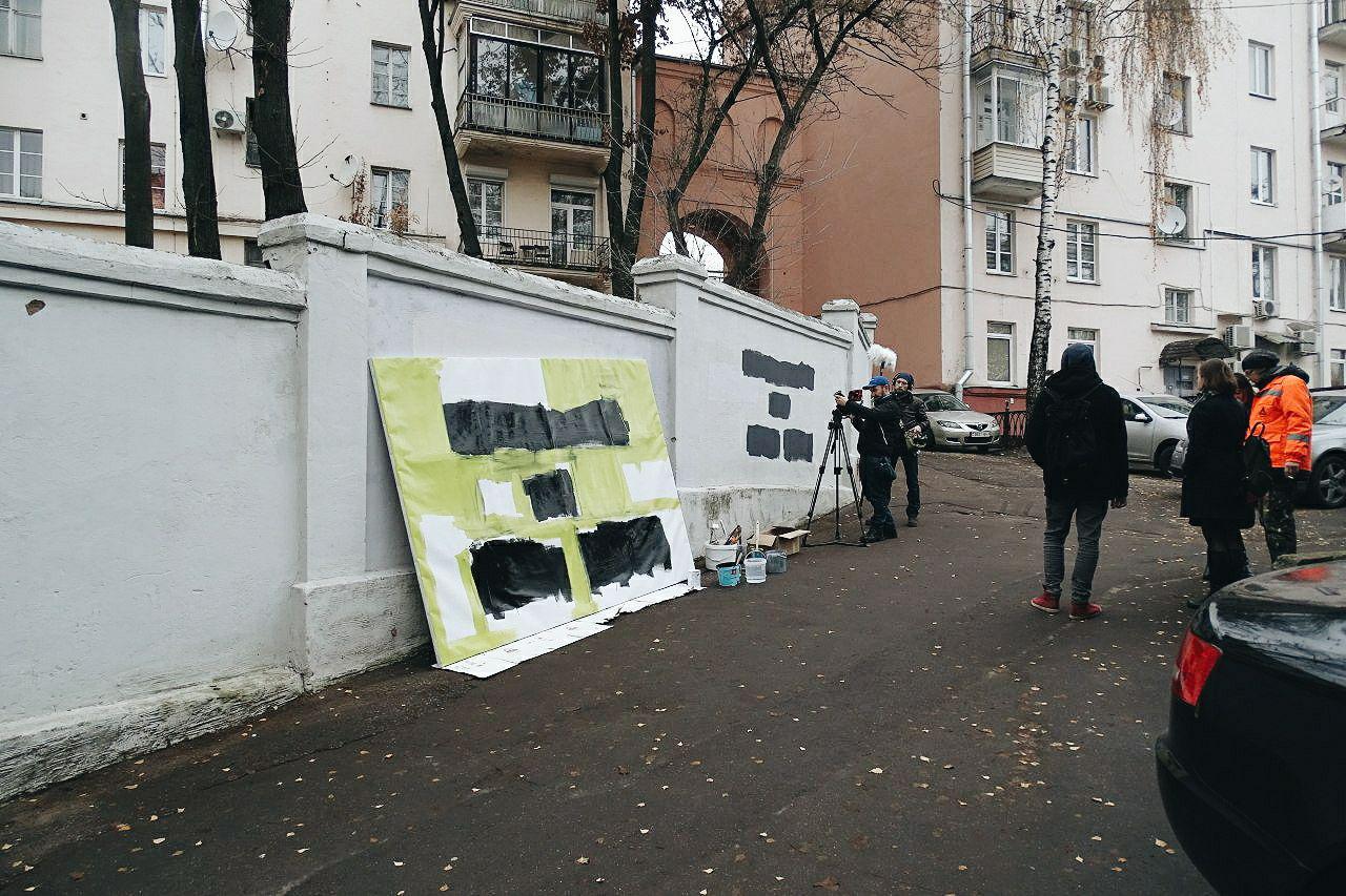 “Сцяна Шчоткінай” увойдзе ў дакументальны фільм пра мінскі “ЖЭС-арт”