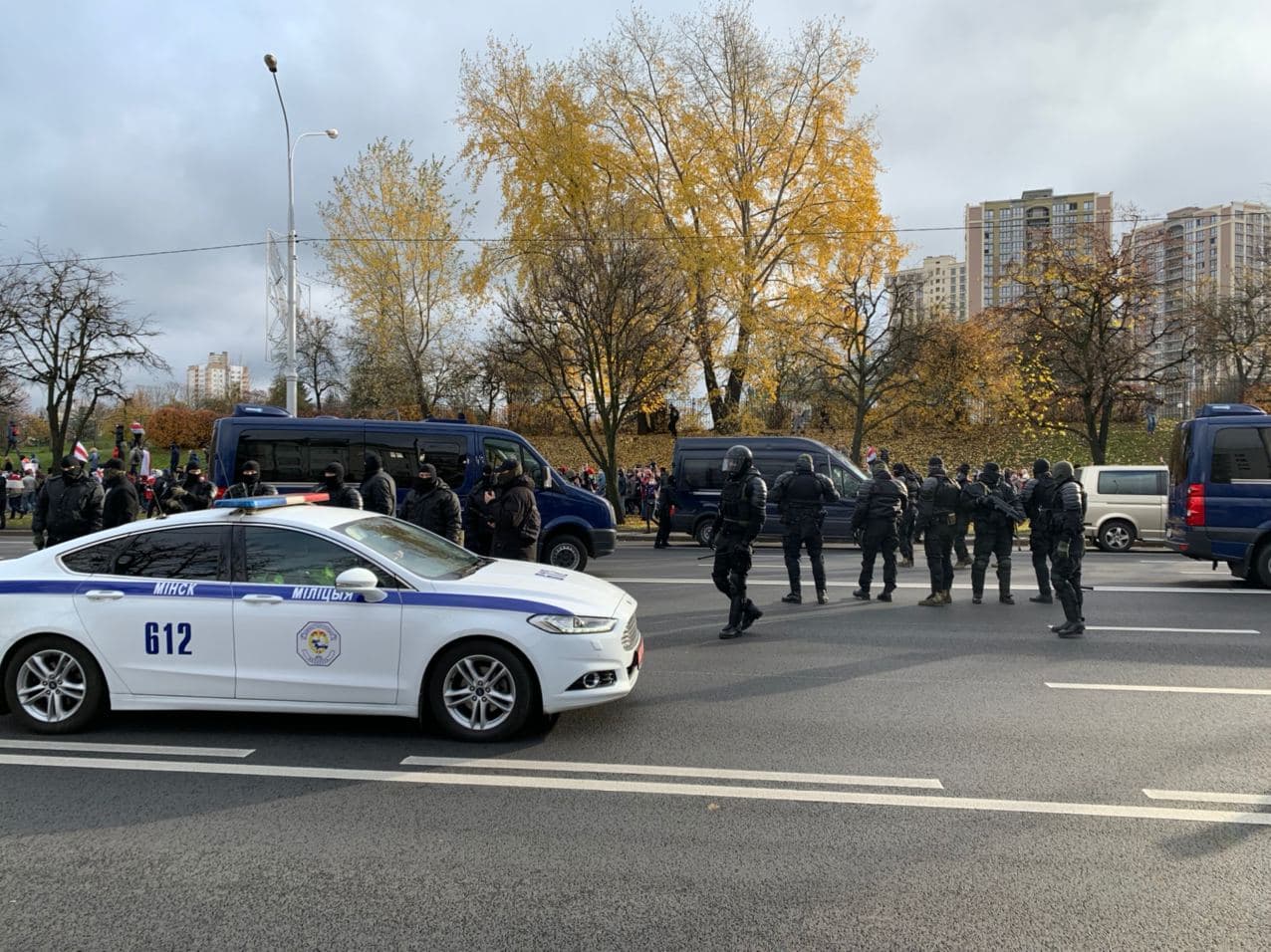 Марш против террора: путь минчан в Куропаты в фото