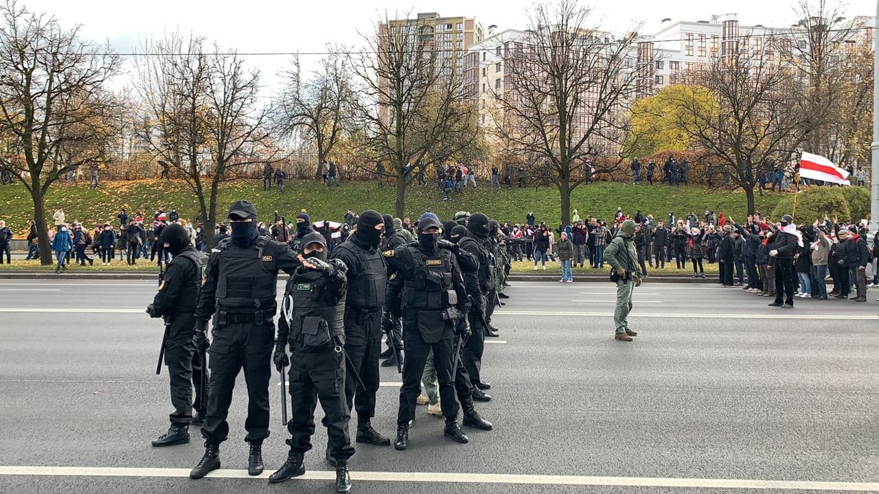 Марш против террора: путь минчан в Куропаты в фото