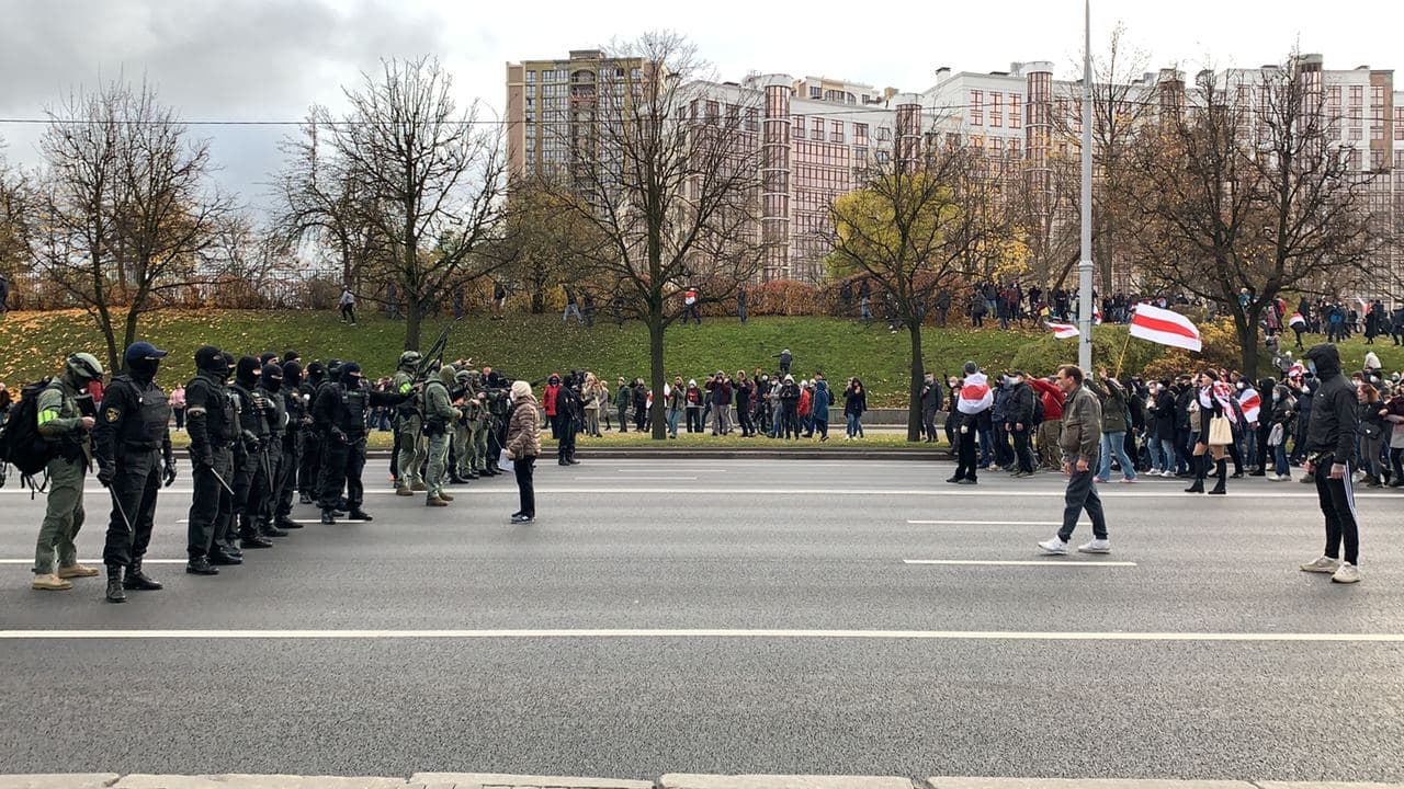 Марш против террора: путь минчан в Куропаты в фото