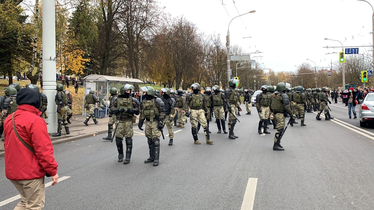 Марш против террора: путь минчан в Куропаты в фото