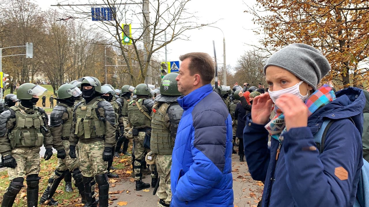 Марш против террора: путь минчан в Куропаты в фото