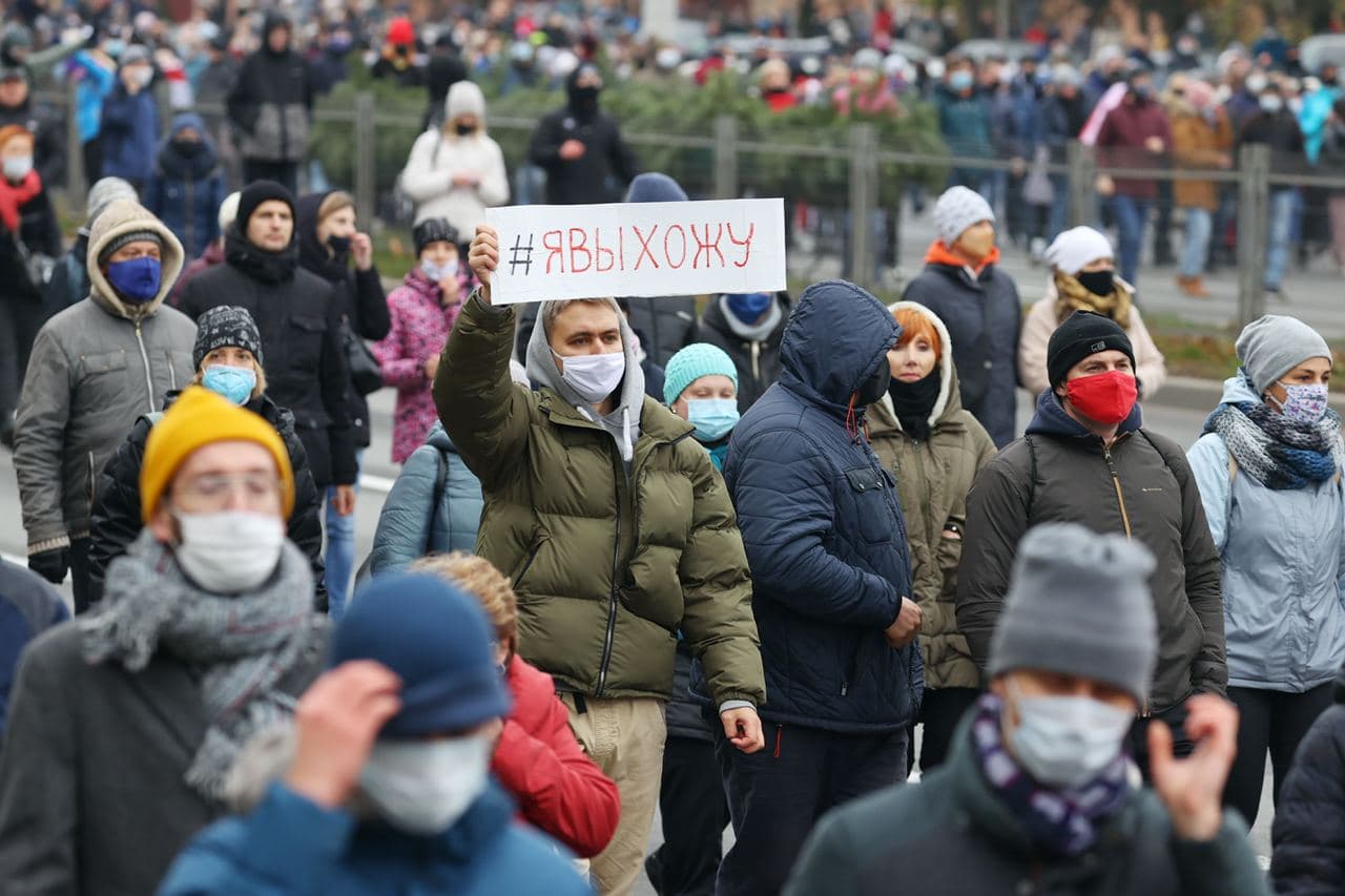 "Выхожу!" — Марш памяти Романа Бондаренко в фото