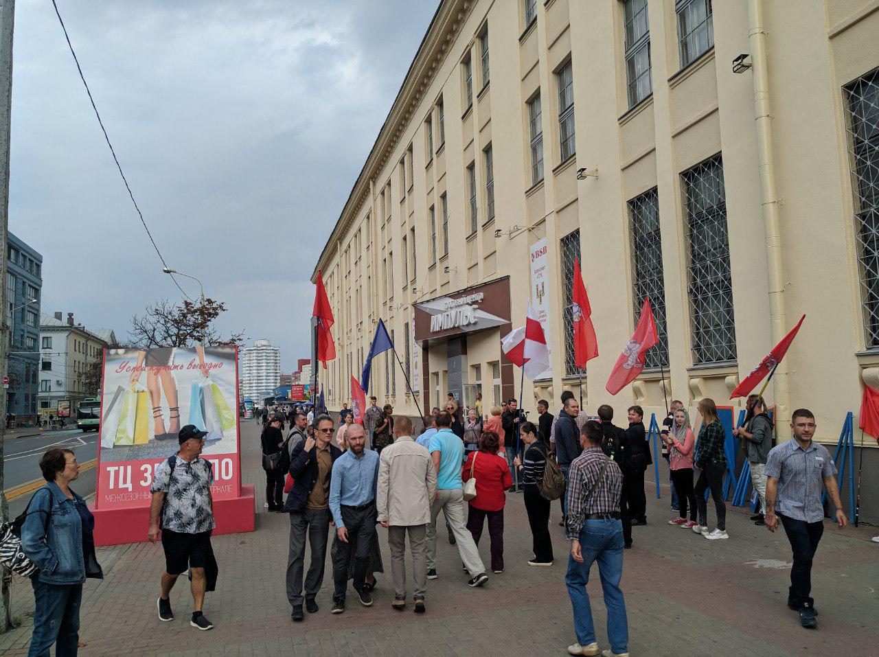 У Беларусі пачаліся пікеты патэнцыйных кандыдатаў у дэпутаты