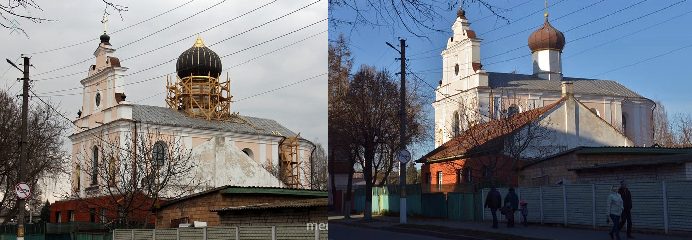 Луковица как опухоль: церковь в Пинске и ещё пять храмов после “реконструкции”