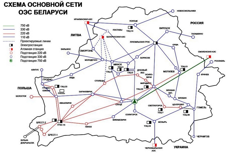 Як пастаўская падстанцыя будзе выдаваць энергію з БелАЭС у Літву