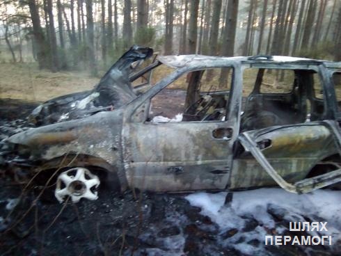  У Вілейскім раёне кіроўца пайшоў тушыць траву і застаўся без аўтамабіля