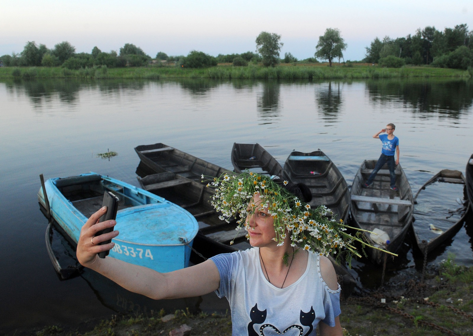 Рамантычнае народнае свята. Фотарэпартаж з Турава, дзе святкавалі Купалле