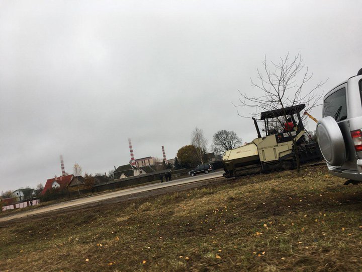 У Віцебску да прыезду Лукашэнкі за ноч уладкавалі верталётную пляцоўку