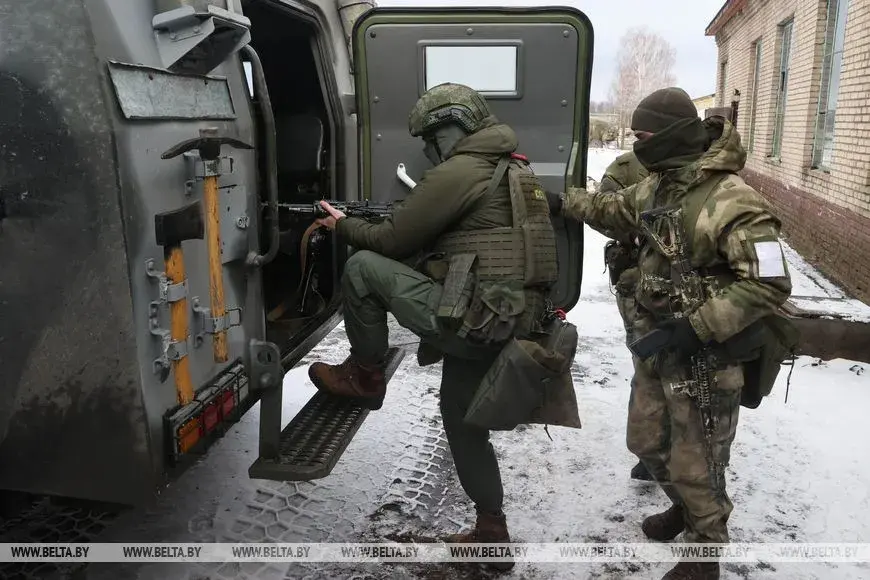 Як у Клічаўскім раёне праходзяць "антытэрарыстычныя вучэнні"