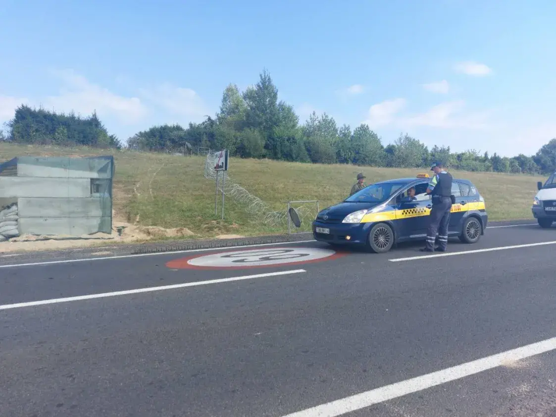 На дарогах Гродзеншчыны з'явіліся блокпасты