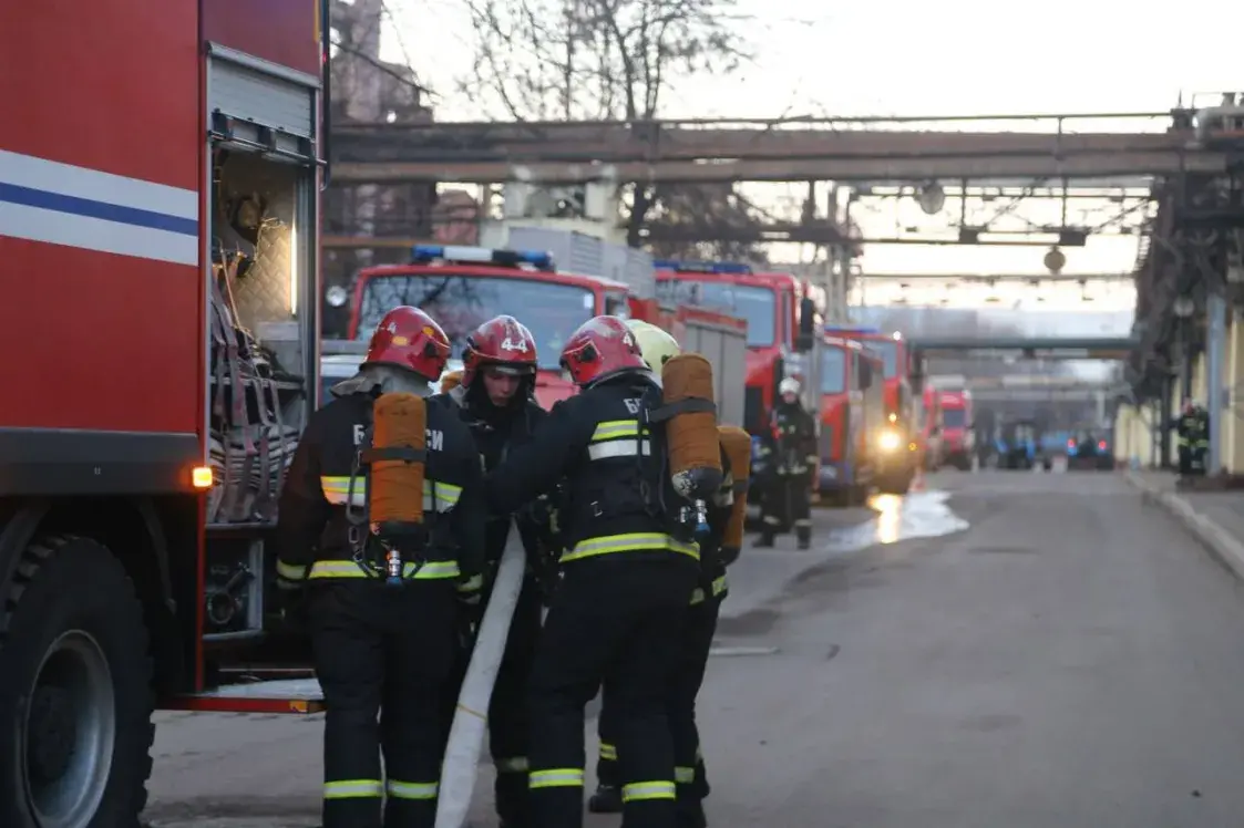 На МТЗ у сталеліцейным цэху ліквідавалі пажар