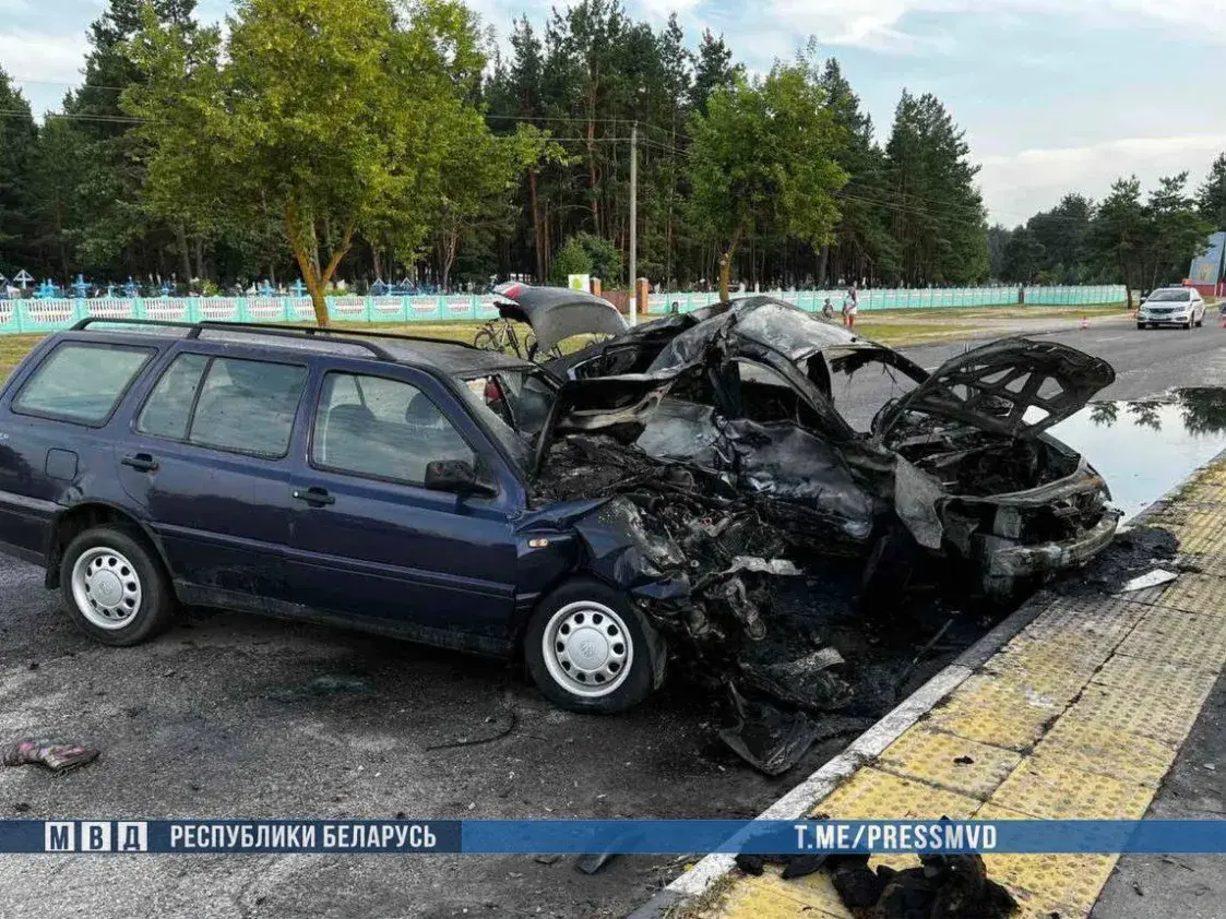 У аварыі ў Лельчыцах пацярпелі пяць дзяцей