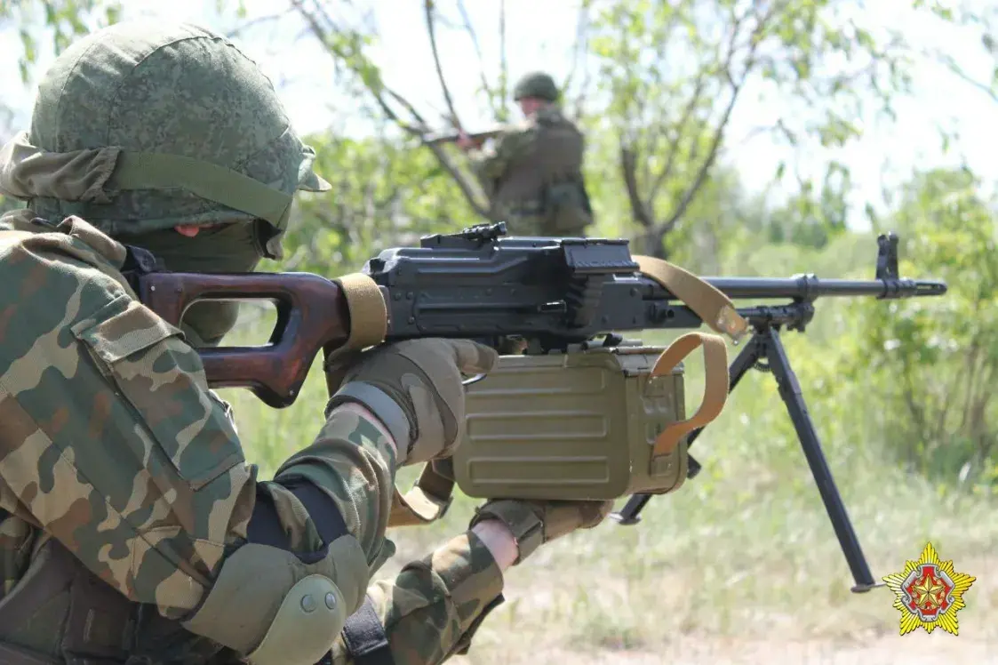 У Гомельскай вобласці ўдзельнікі тэрабароны адпрацоўвалі дэсант