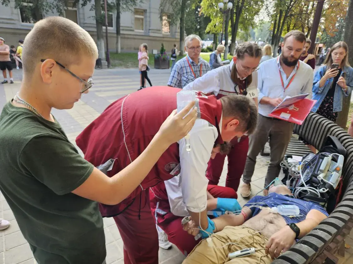 У Маладзечна сабралі брыгады хуткай меддапамогі з усёй Мінскай вобласці