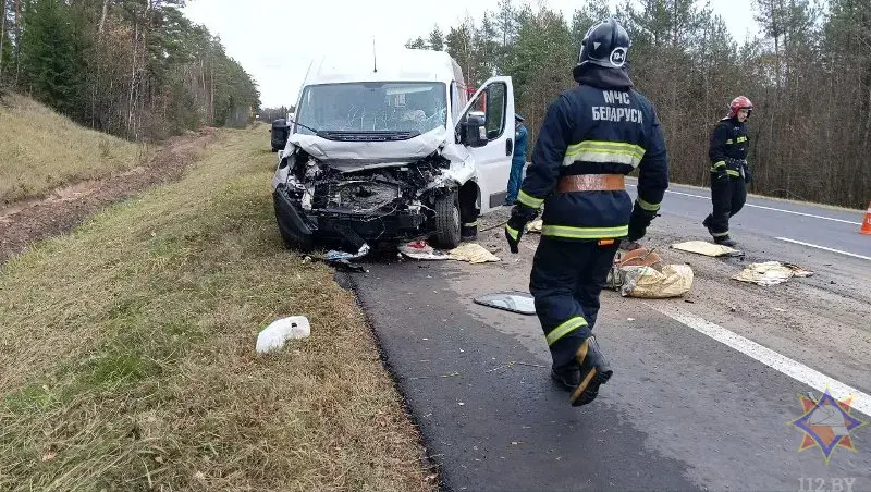 Яшчэ адна аварыя з аўтамабілем дарожнікаў: хлопца выцягвалі з-пад колаў