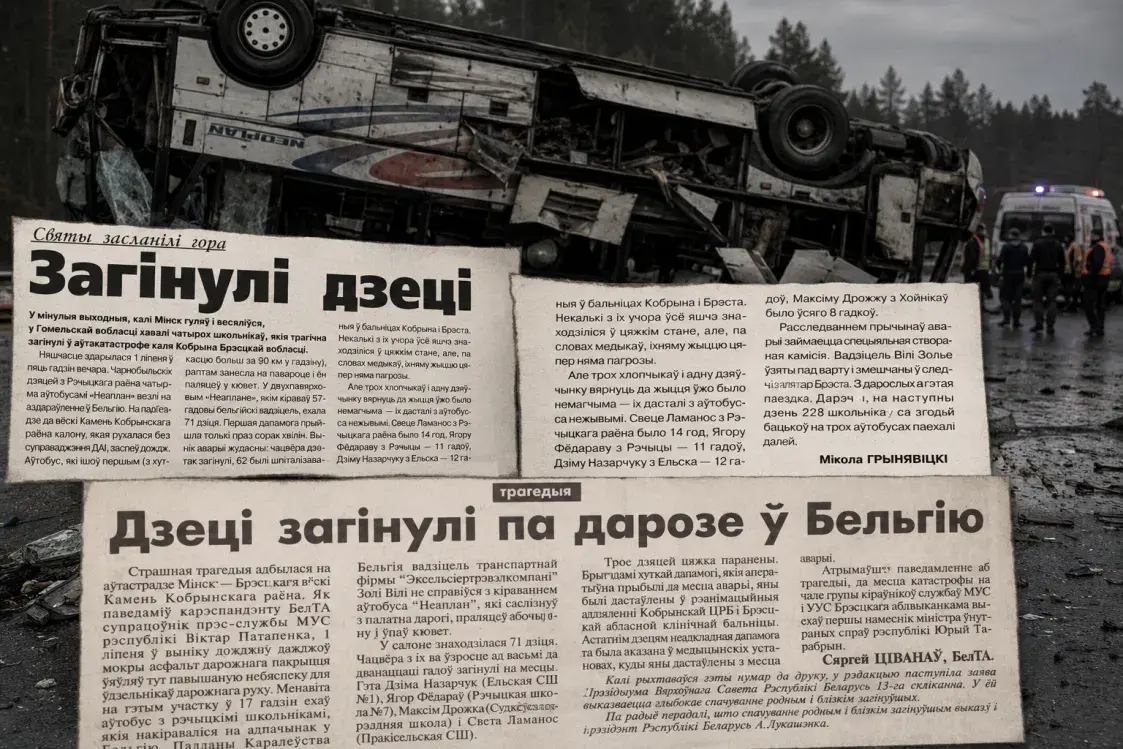 Як рэчыцкія школьнікі пацярпелі ў аўтааварыі летам 1997 года — і як тады адрэагавалі ўлады