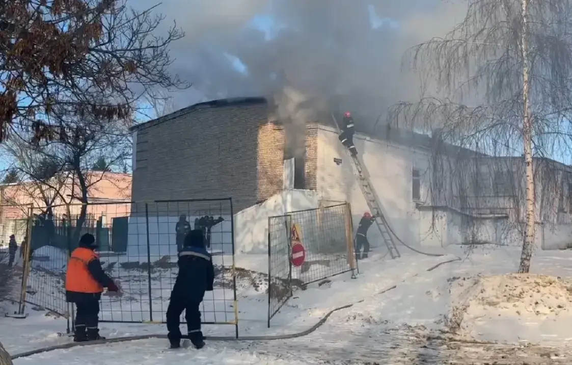 У Гомелі гарэў стралковы цір 