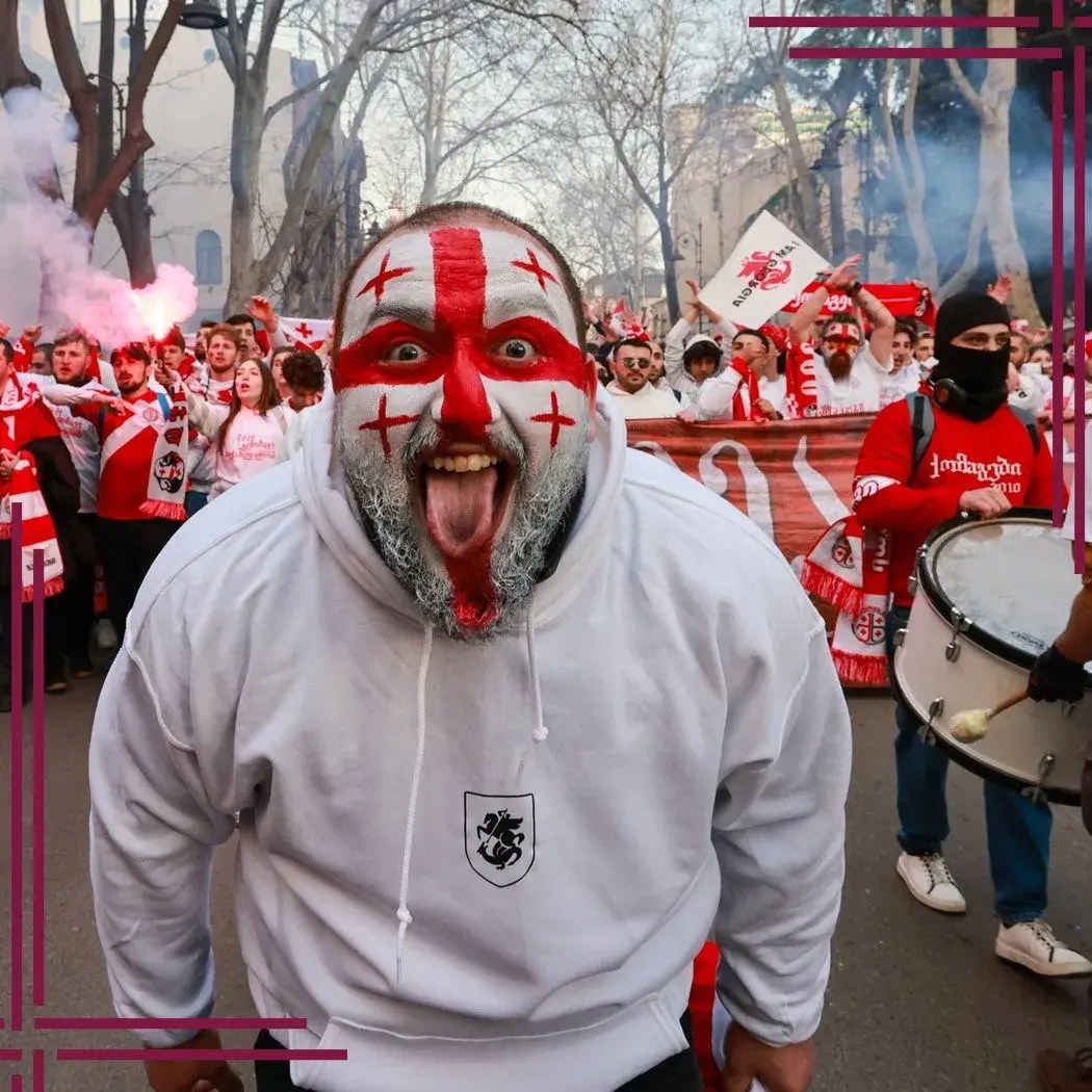 Грузія cвяткуе гістарычны выхад у фінал Euro 2024. Фотафакт