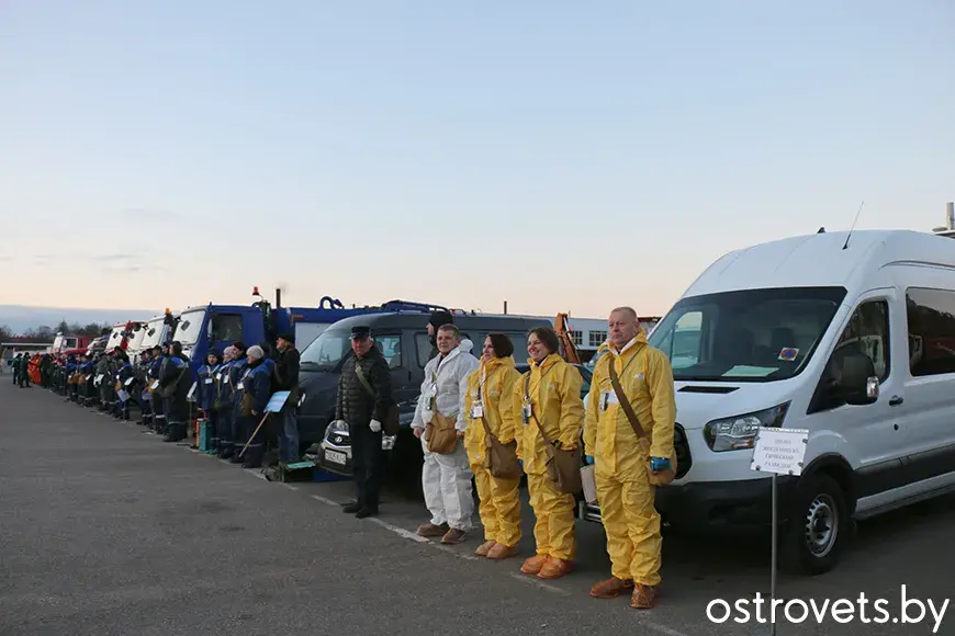 У Астравецкім раёне адпрацоўваюць адсяленне і эвакуацыю насельніцтва 