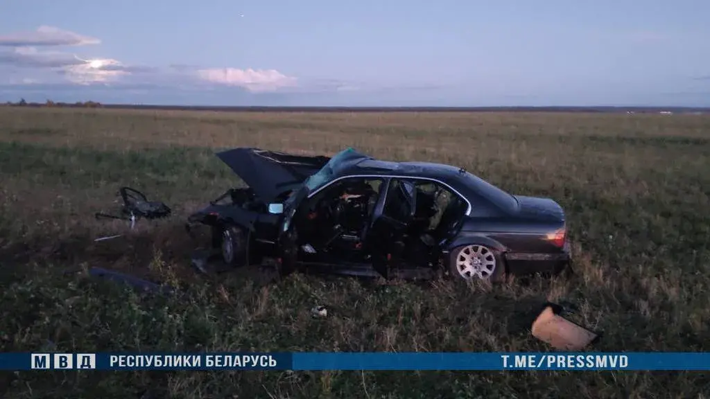 У аўтааварыі пад Барысавам загінулі тры чалавекі