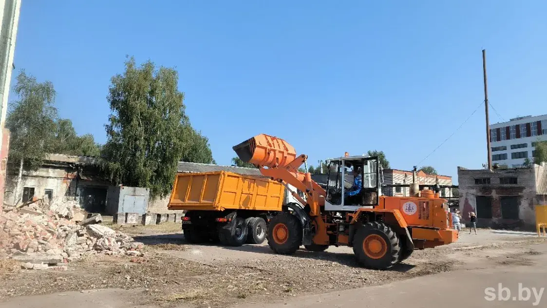 У Віцебску спалілі былы вінзавод