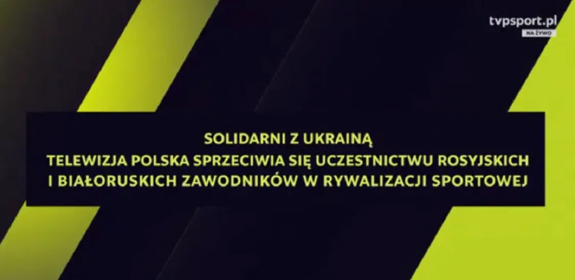 Гледачы TVP не пабачылі беларусаў і расіян на цырымоніі адкрыцця Паралімпіяды